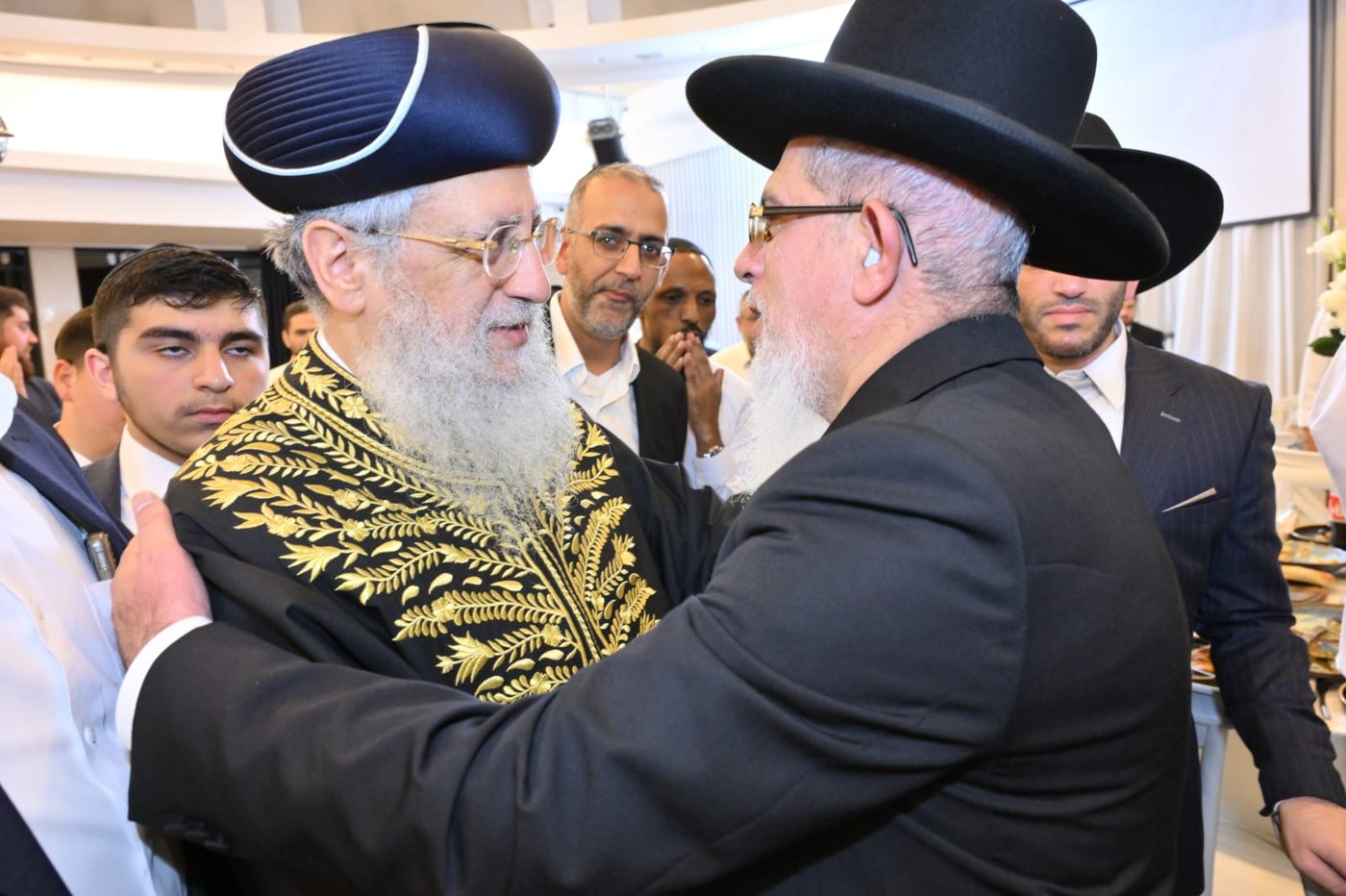 שמחת נישואי בת רבה של כפר יונה הגאון רבי יוסף הללויה