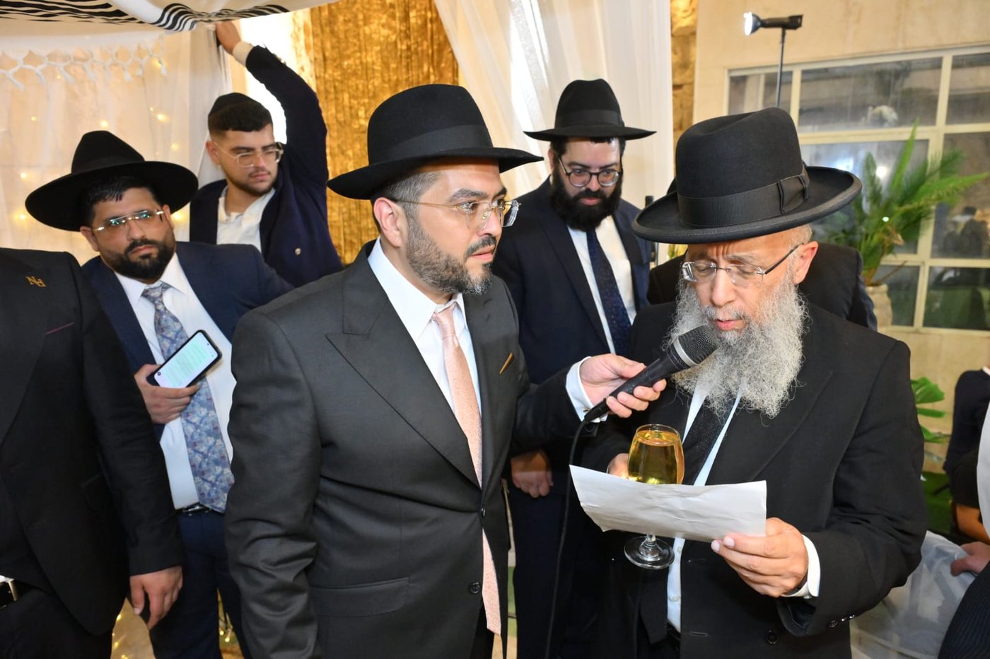 שמחת נישואי בת רבה של כפר יונה הגאון רבי יוסף הללויה