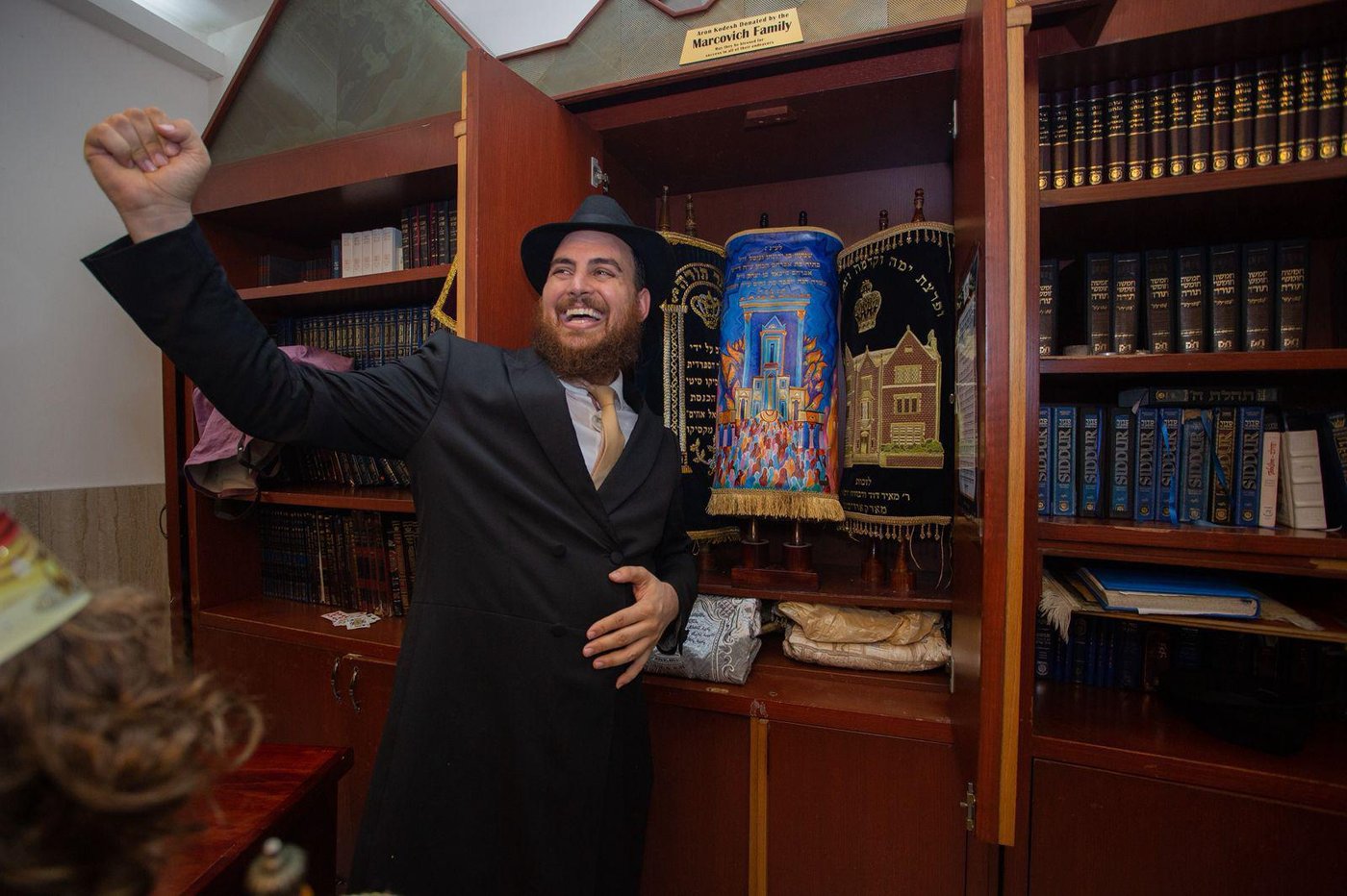 הכנסת ספר תורה בקוזומל שבמקסיקו
