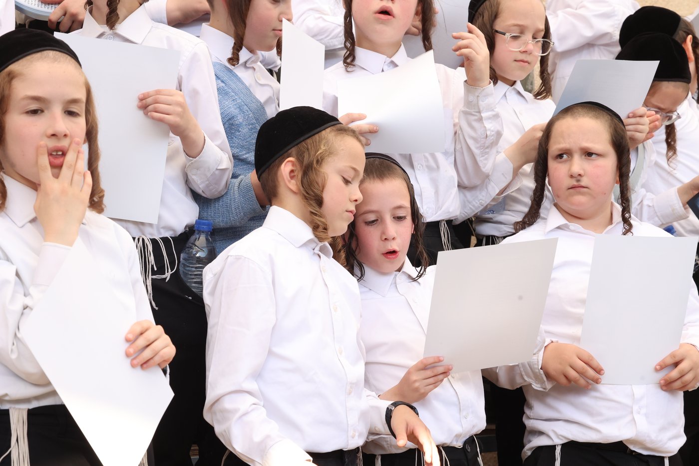 הנחת אבן הפינה בסאטמר ירושלים