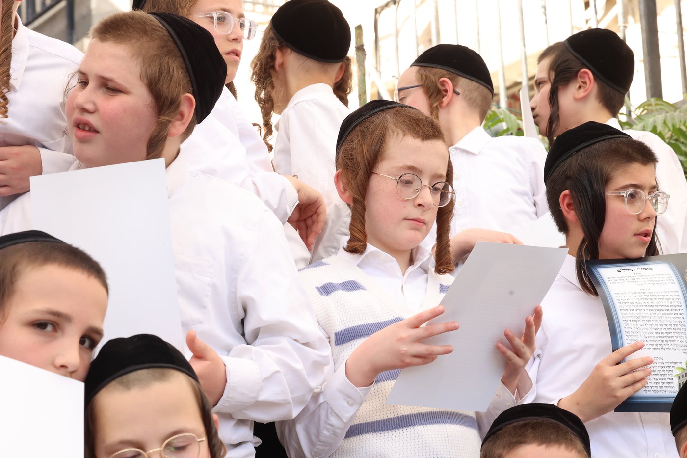 הנחת אבן הפינה בסאטמר ירושלים