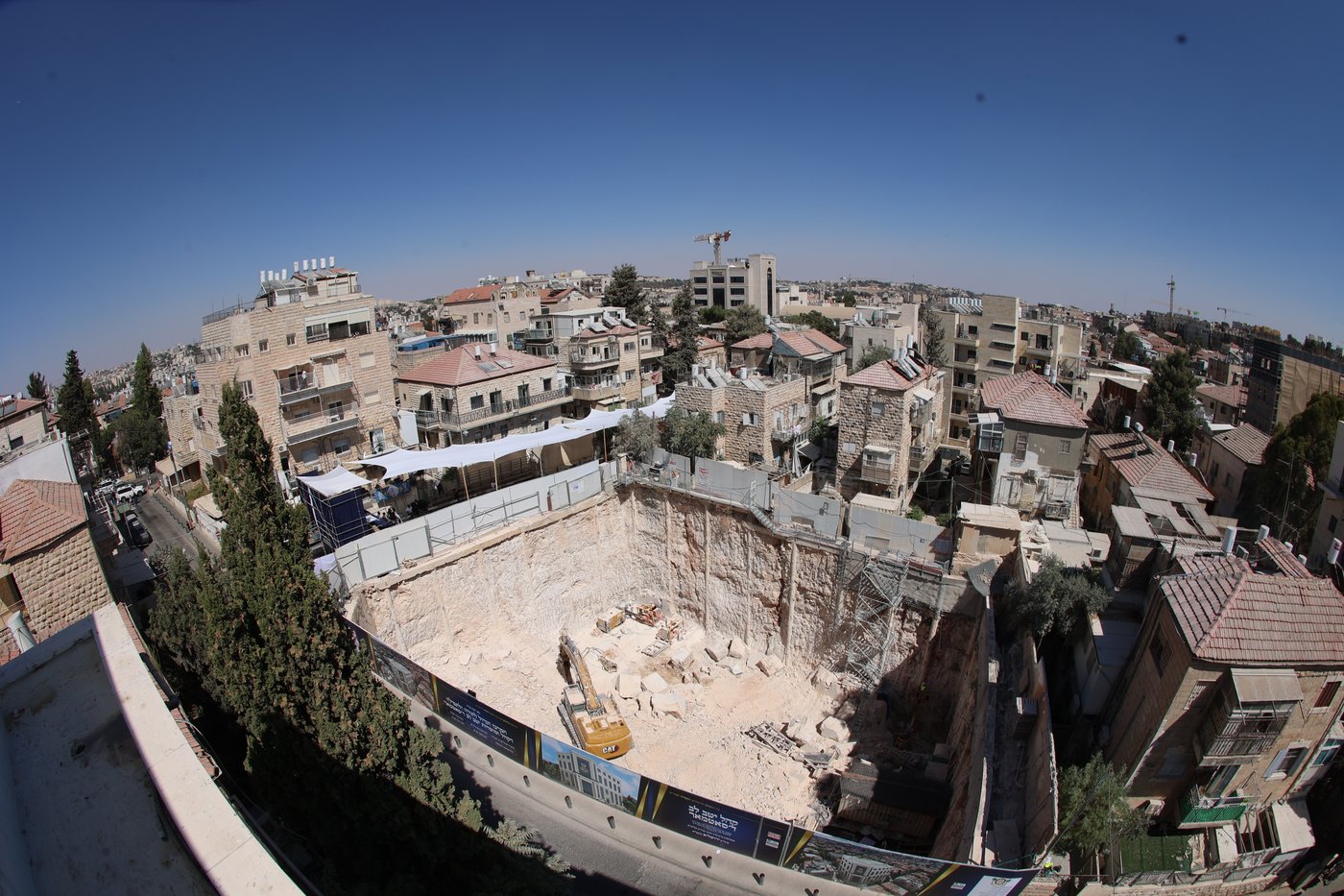 הנחת אבן הפינה בסאטמר ירושלים