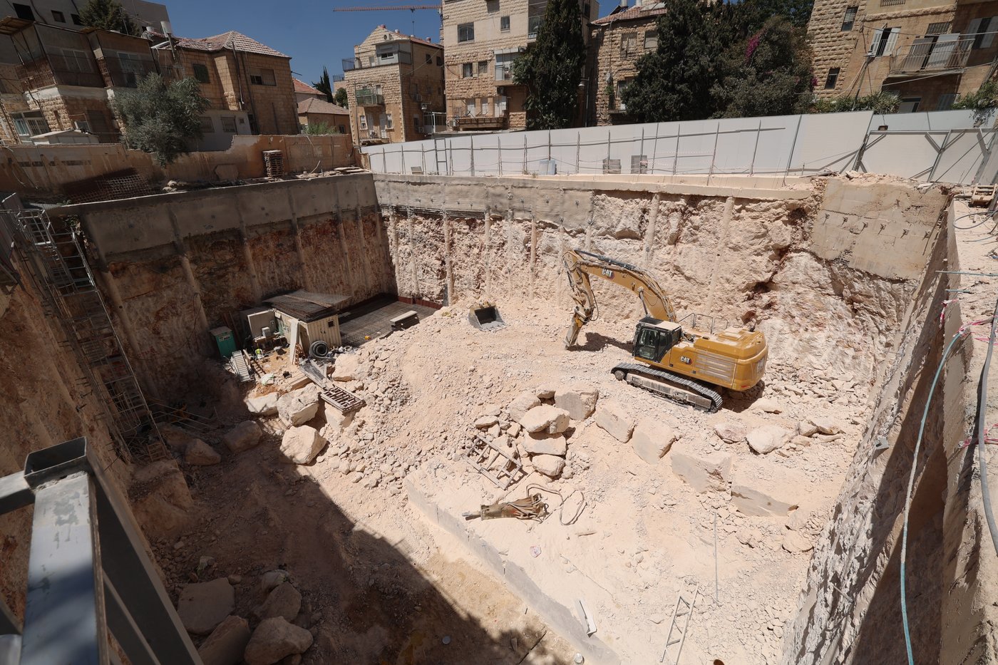 הנחת אבן הפינה בסאטמר ירושלים