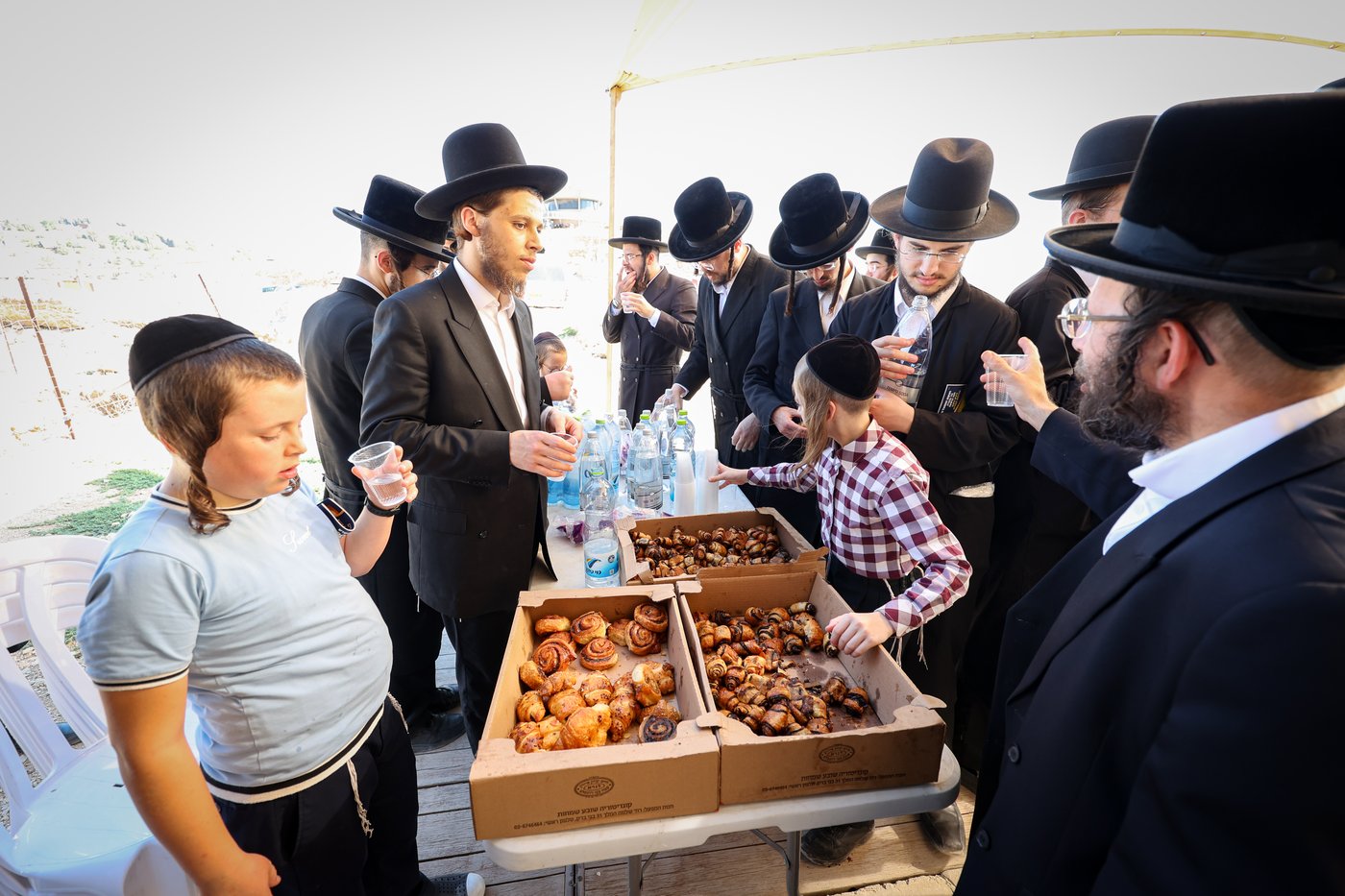 חסידים בשילה הקדומה