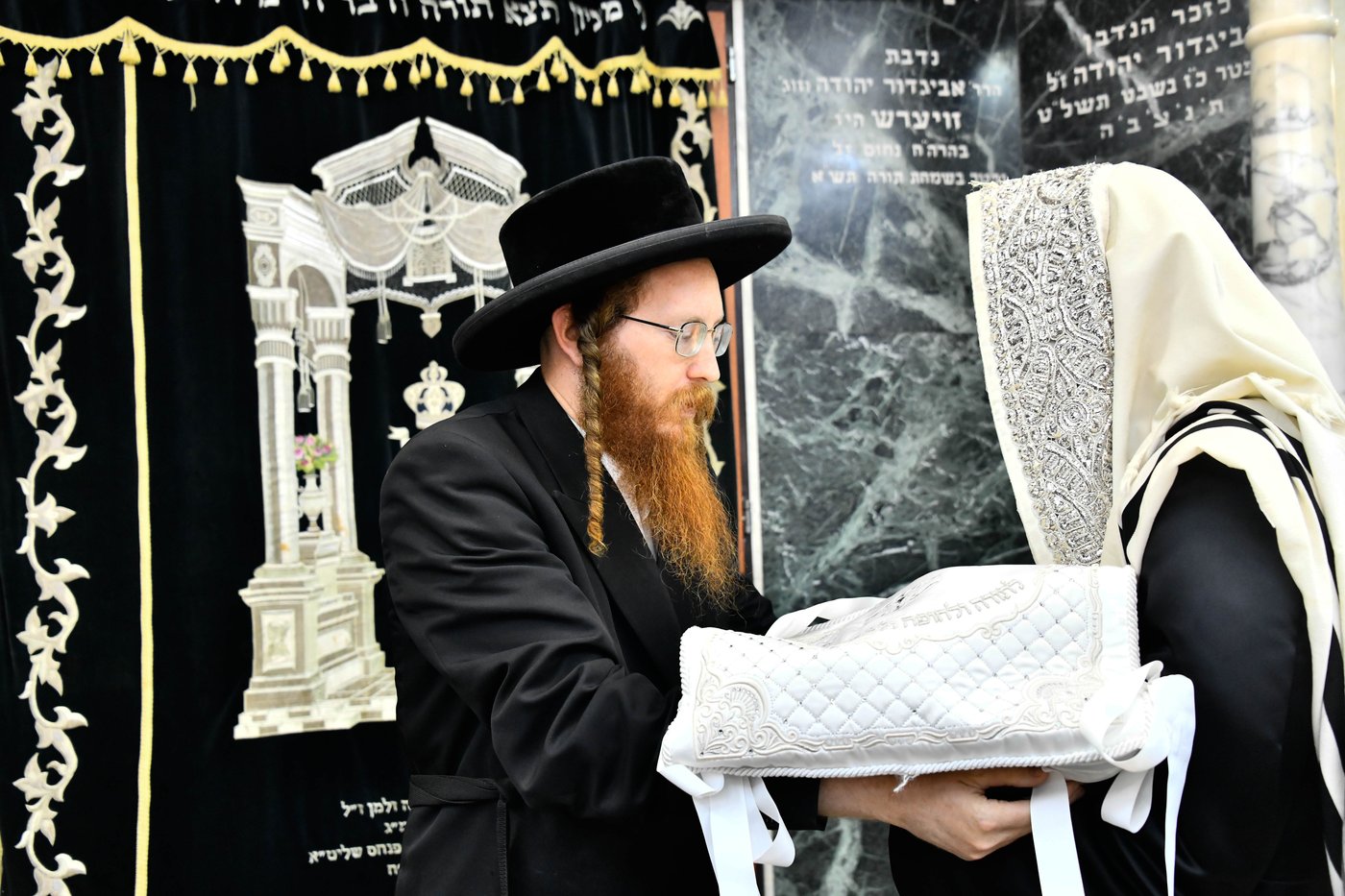שמחת הברית לנין האדמו"ר מאלכסנדר וטשאקווא