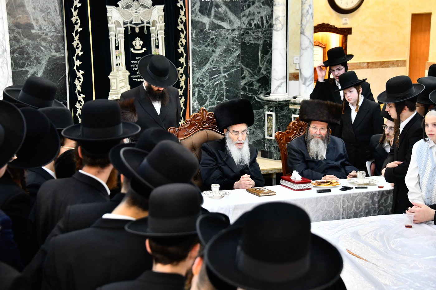שמחת הברית לנין האדמו"ר מאלכסנדר וטשאקווא