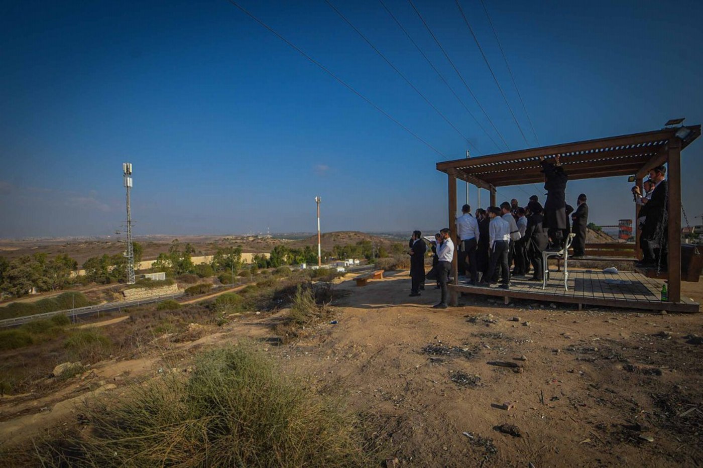תושבי עמנואל בסיור בעוטף עזה