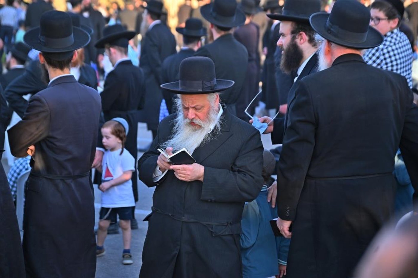 עצרת תפילה לביטול גזירת הגיוס בערד