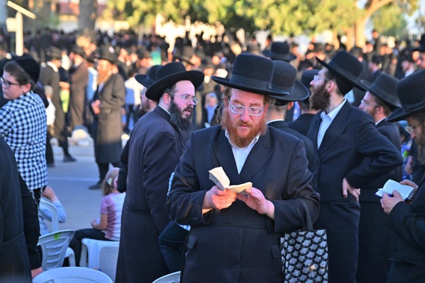 עצרת תפילה לביטול גזירת הגיוס בערד