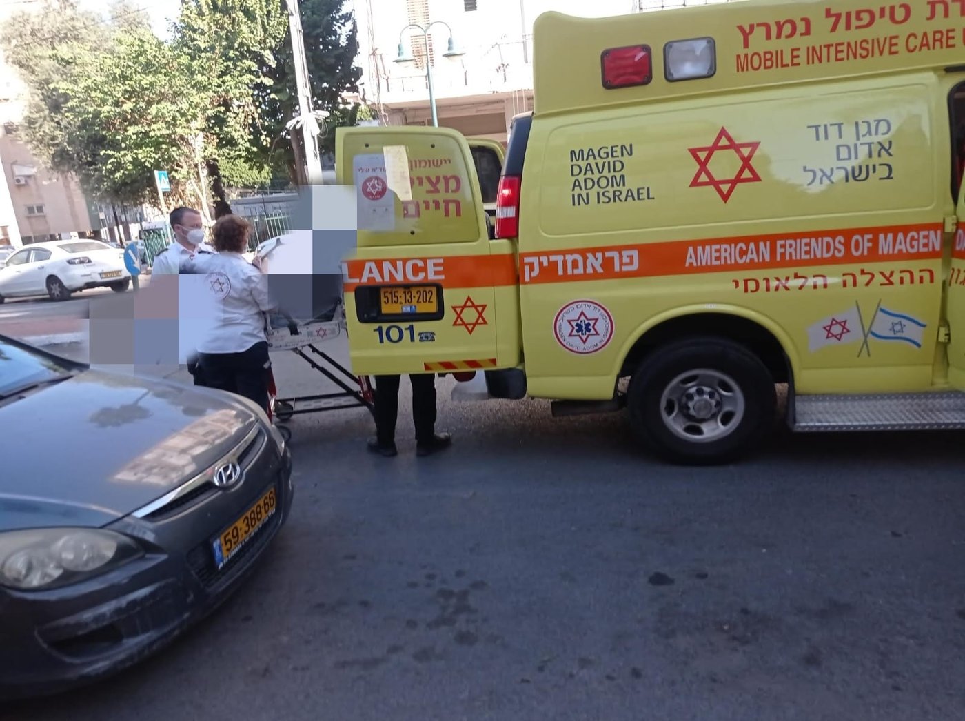אמבולנס נט"ן בפעולה