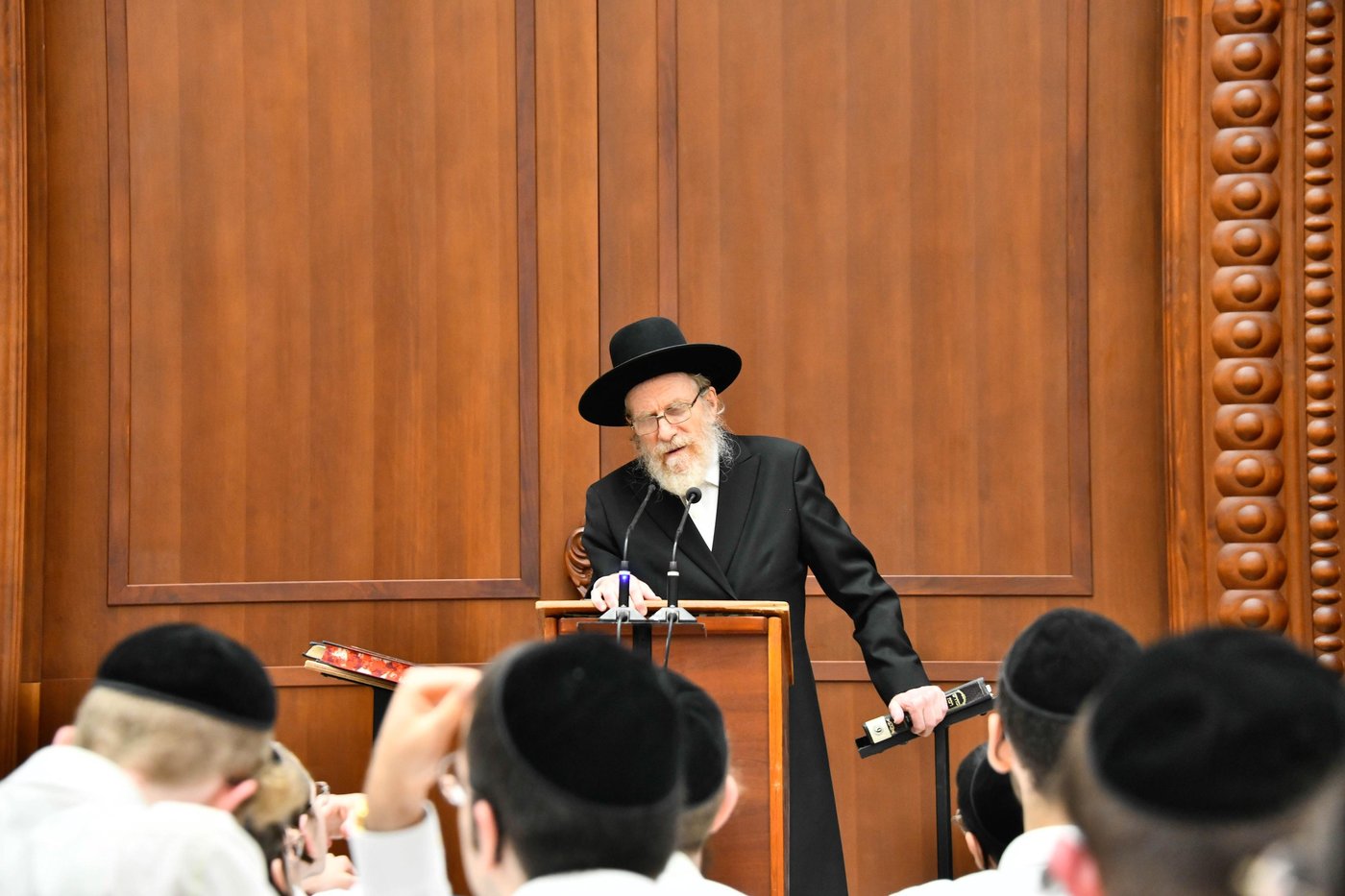 פתיחת הזמן בישיבת בית מדרש עליון