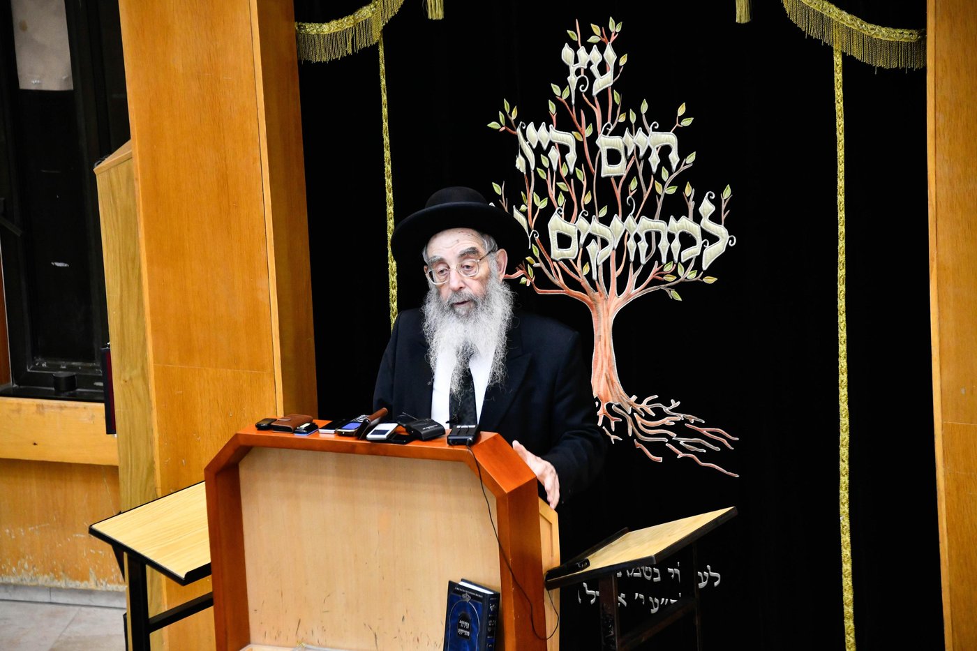 הגאון רבי שלמה אנגלנדר במשא פתיחת הזמן