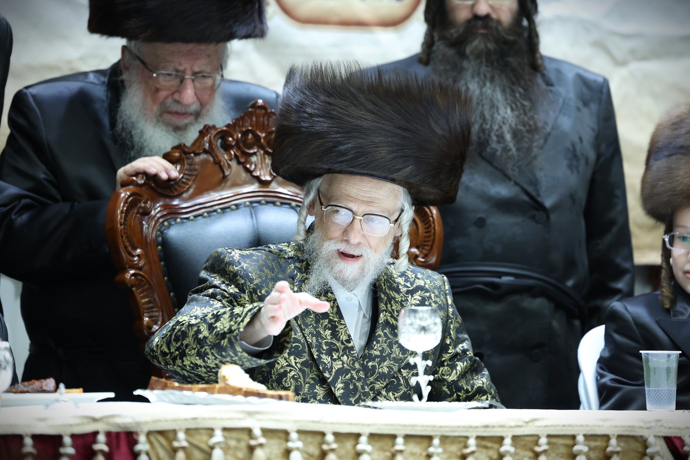 שמחת בר המצווה לנכדי האדמו"רים מסערט ויז'ניץ ומודז'יץ