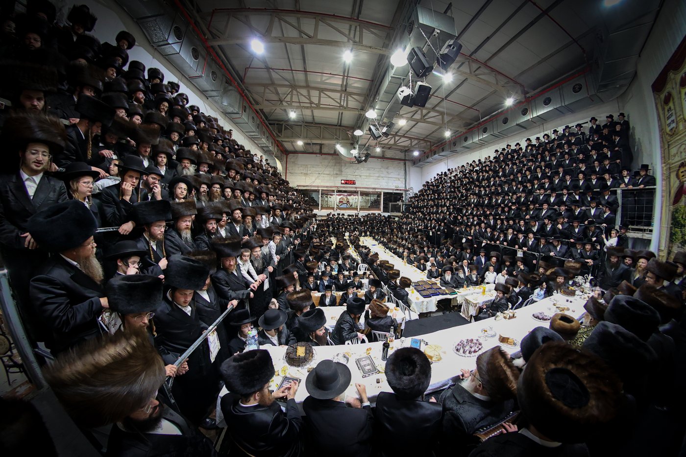 שמחת בר המצווה לנכדי האדמו"רים מסערט ויז'ניץ ומודז'יץ