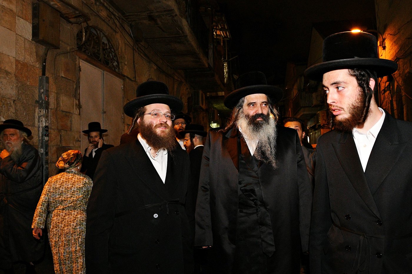 מסע הלויית האדמו"ר מקרעטשניף סיגעט זצ"ל