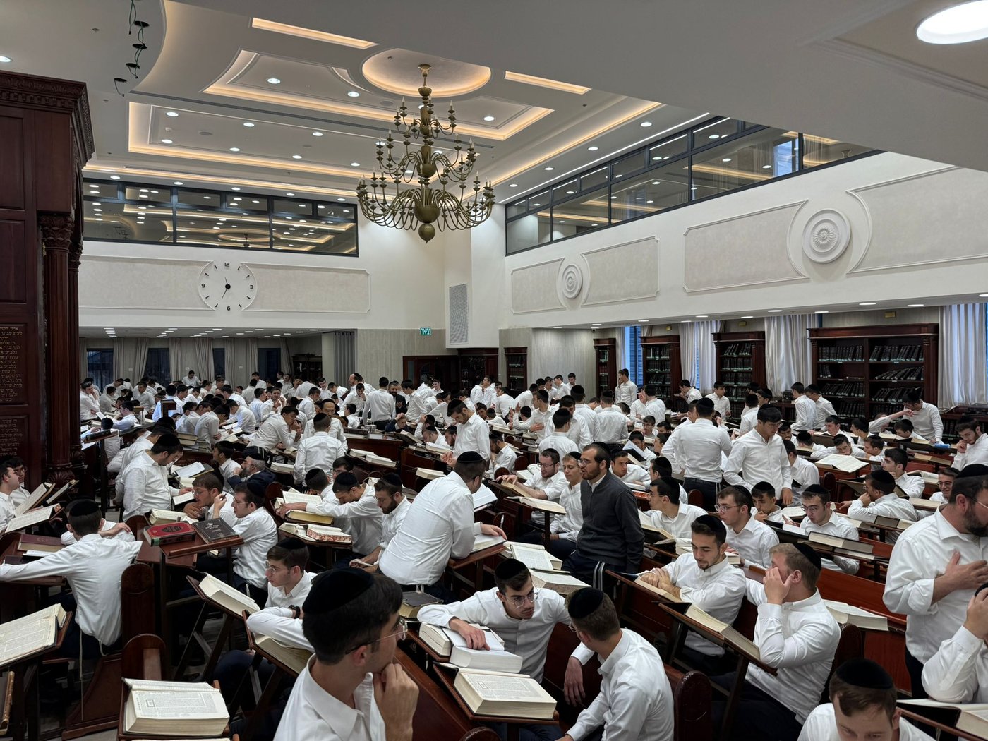 פתיחת הזמן בישיבת 'נחלת הלויים' 