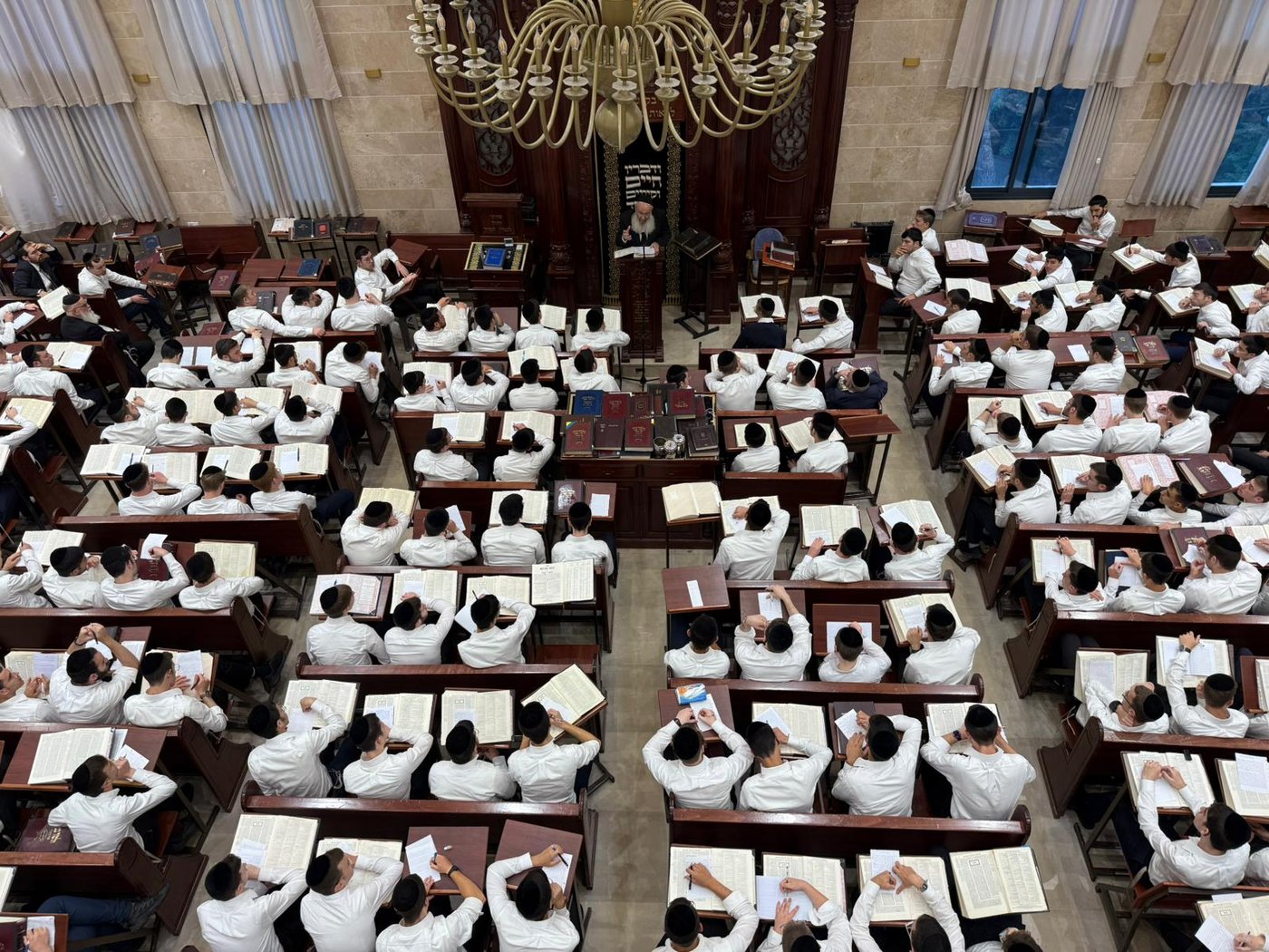 שיעור הפתיחה בישיבת נחלת הלויים