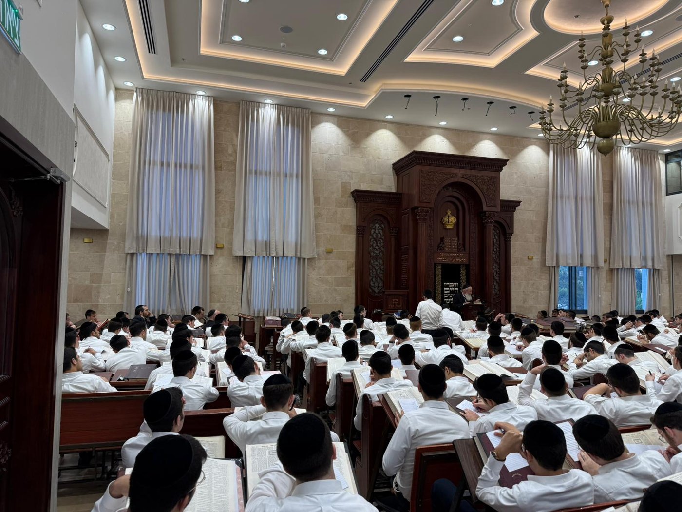 שיעור הפתיחה בישיבת נחלת הלויים