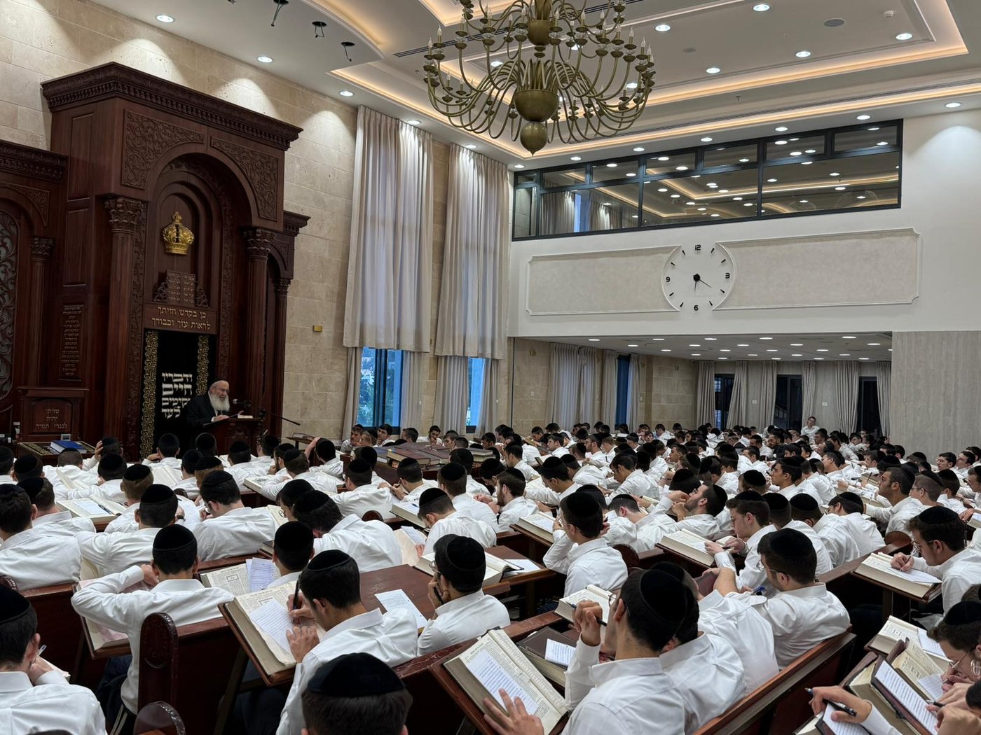 שיעור הפתיחה בישיבת נחלת הלויים