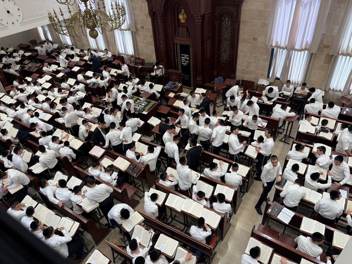 פתיחת הזמן בישיבת 'נחלת הלויים' 
