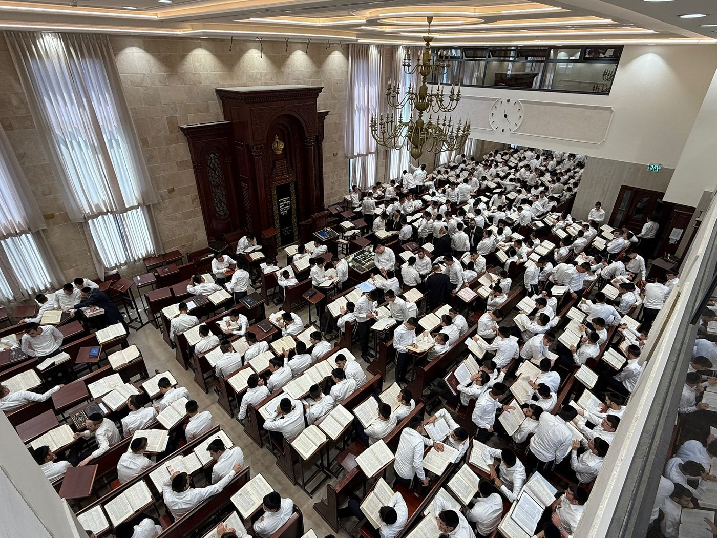 פתיחת הזמן בישיבת 'נחלת הלויים' 