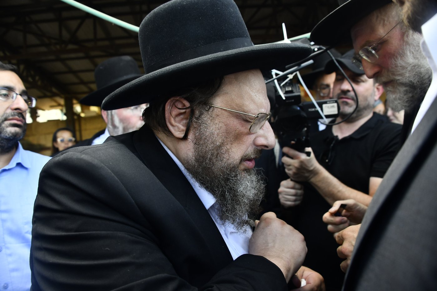 מסע הלוויית המקובל הגה"צ רבי דוד חיים שטרן זצ"ל