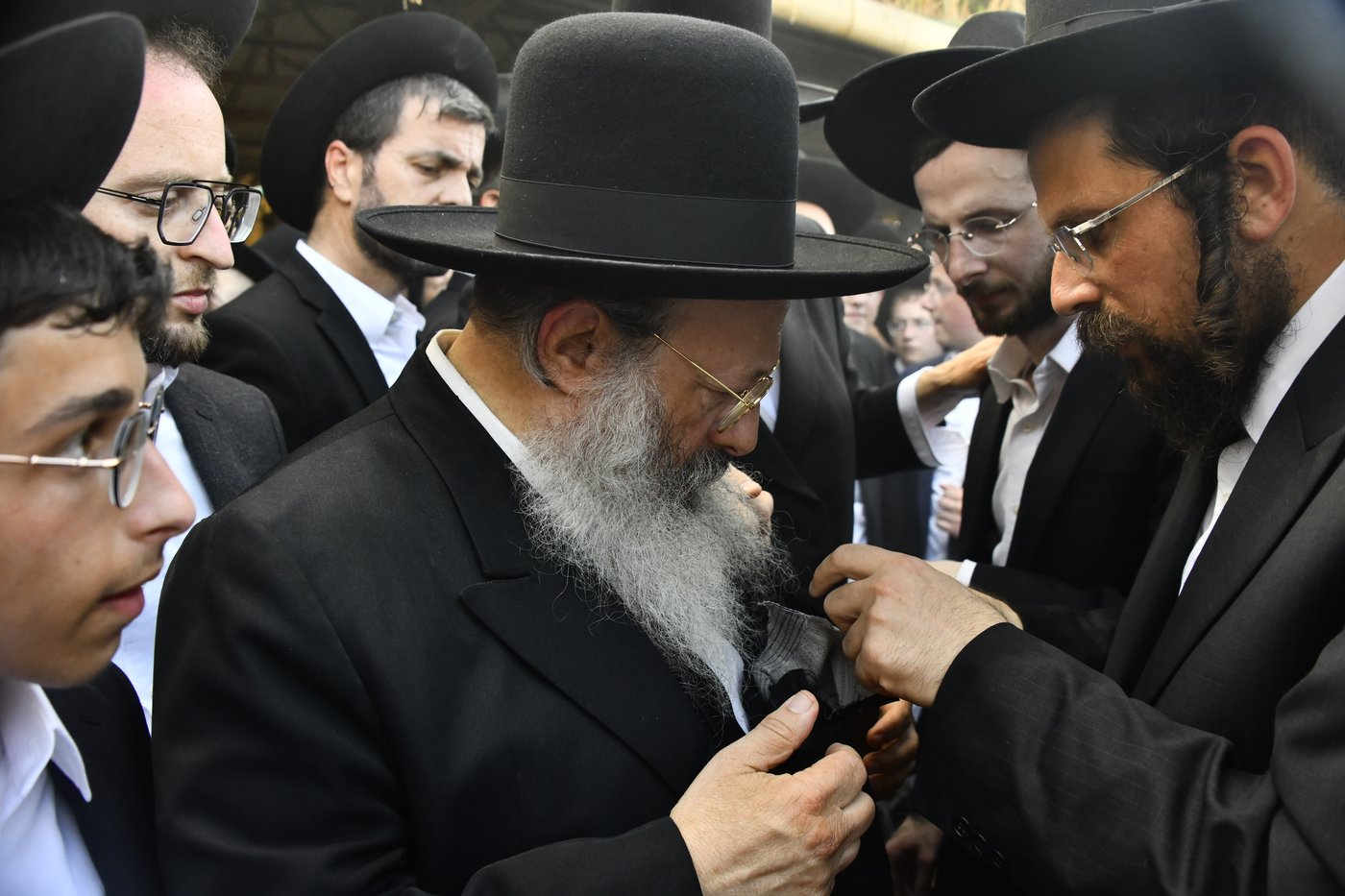 מסע הלוויית המקובל הגה"צ רבי דוד חיים שטרן זצ"ל