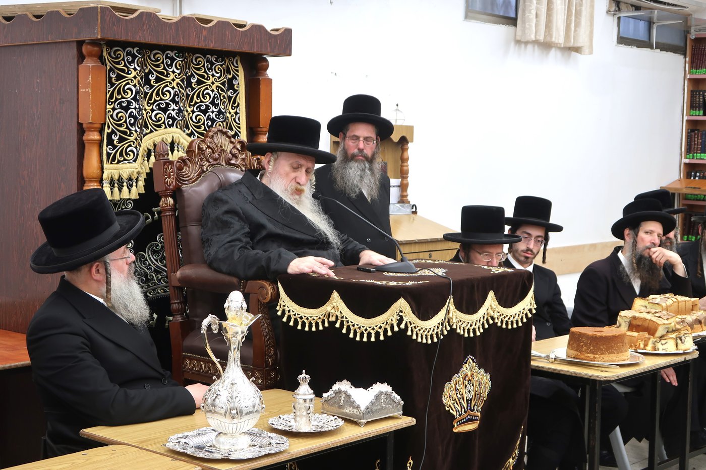 פתיחת הזמן בישיבת ובכולל טשארנאביל באשדוד
