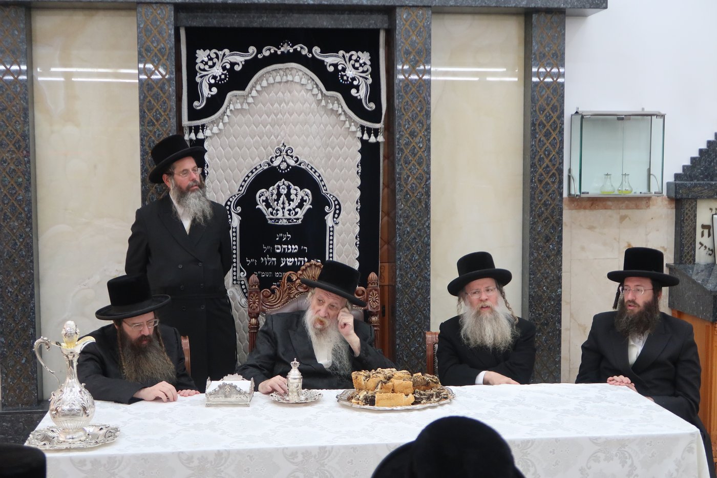 פתיחת הזמן בישיבת ובכולל טשארנאביל באשדוד