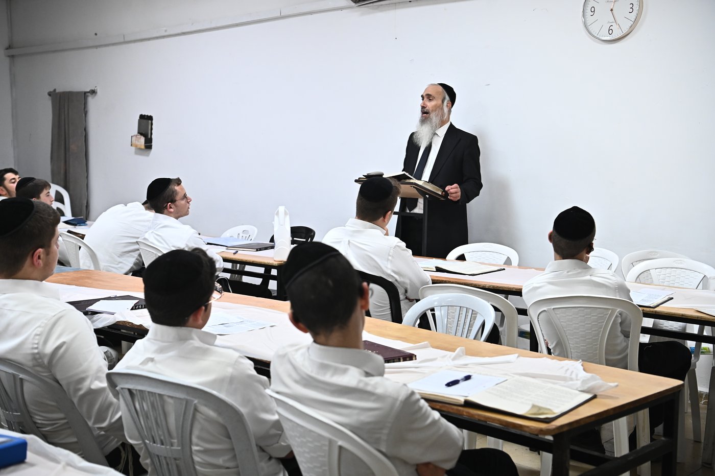 פתיחת זמן אלול בישיבת 'משכן אשר'