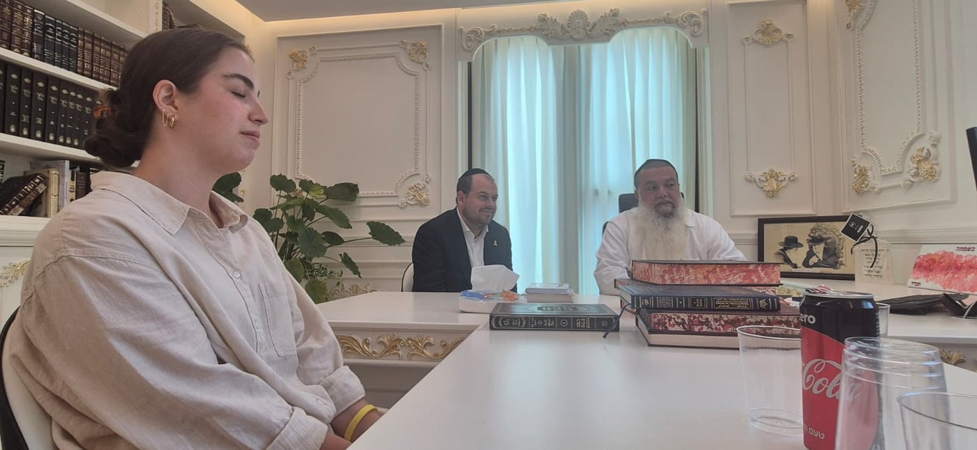 אגם ברגר אצל הגאון הרב יגאל כהן