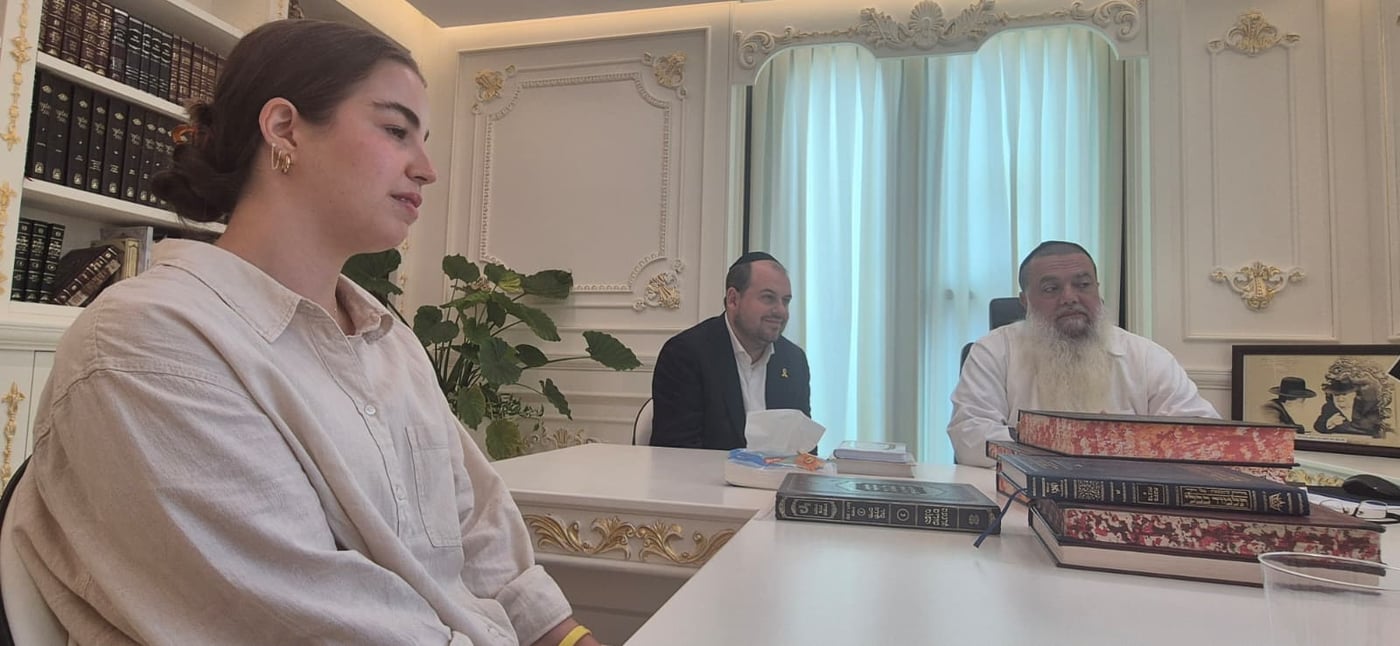אגם ברגר אצל הגאון הרב יגאל כהן