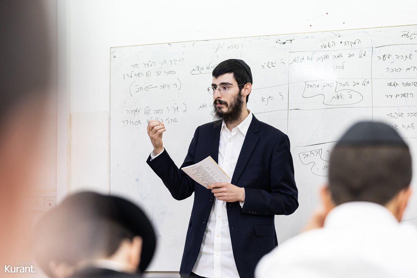 פתיחת 'זמן אלול' בישיבת חב"ד בקריית גת