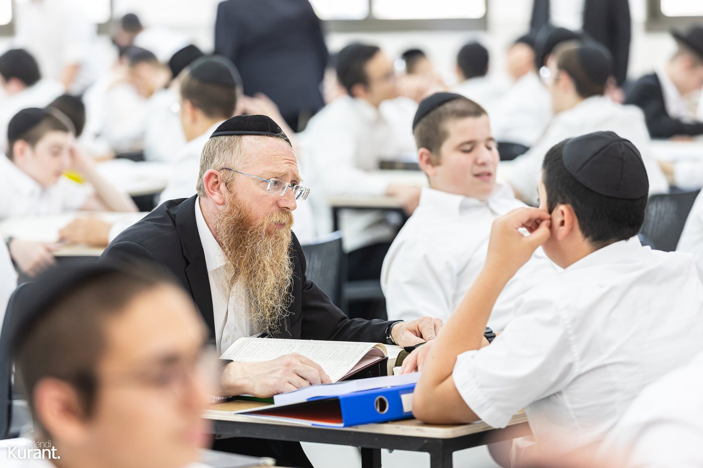 פתיחת 'זמן אלול' בישיבת חב"ד בקריית גת