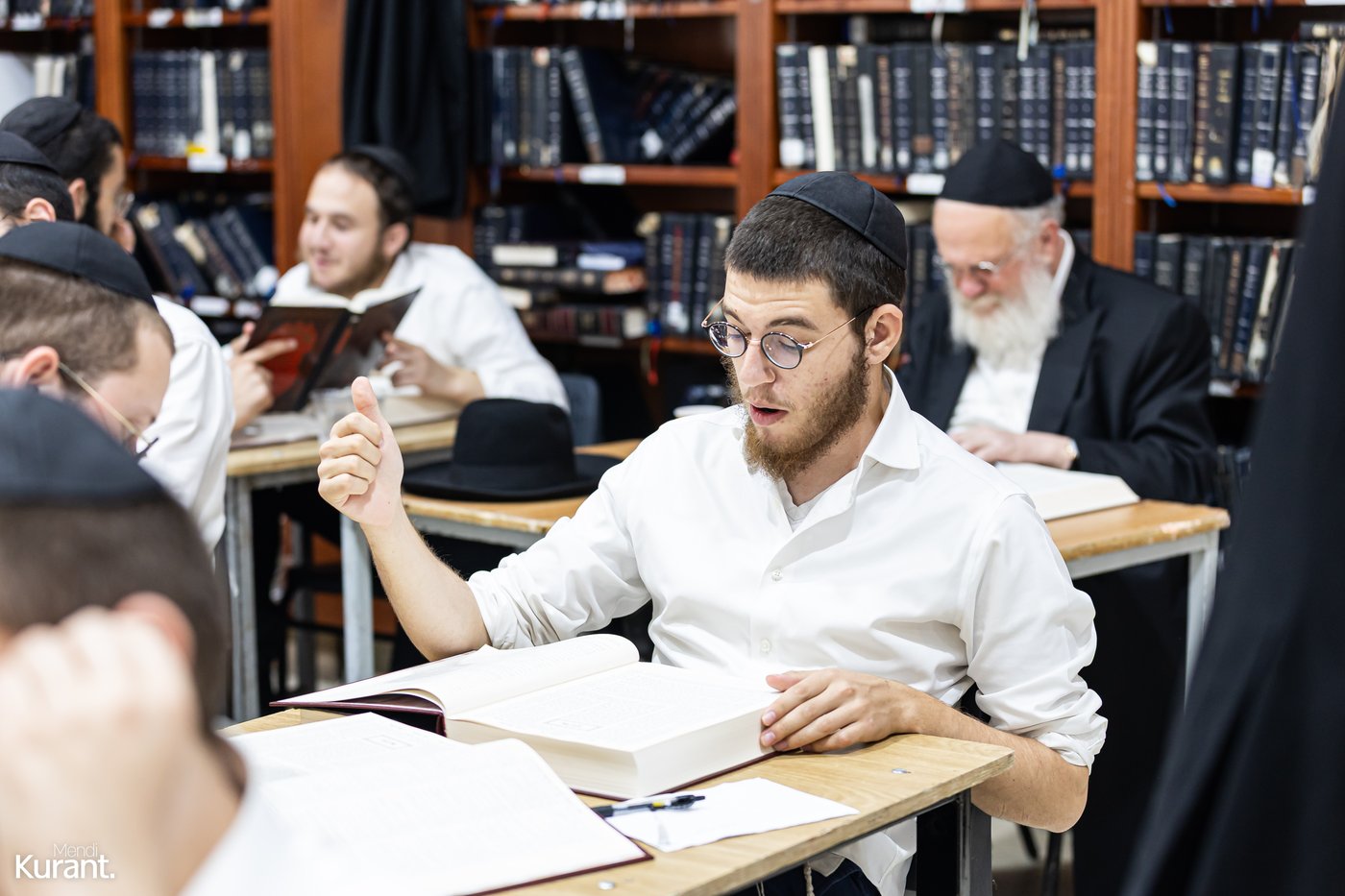פתיחת 'זמן אלול' בישיבת חב"ד בקריית גת