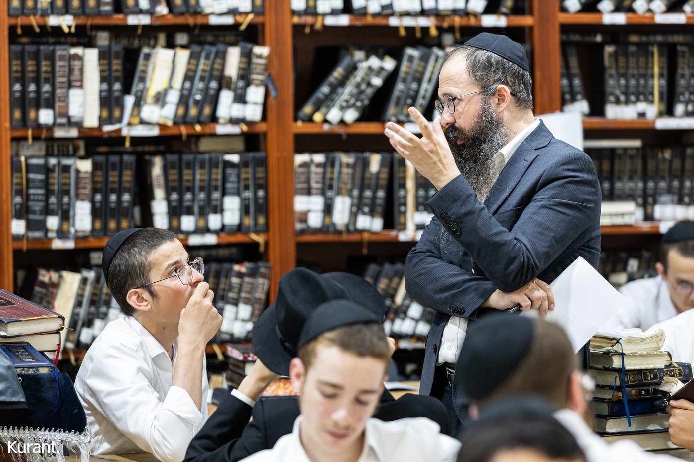 פתיחת 'זמן אלול' בישיבת חב"ד בקריית גת