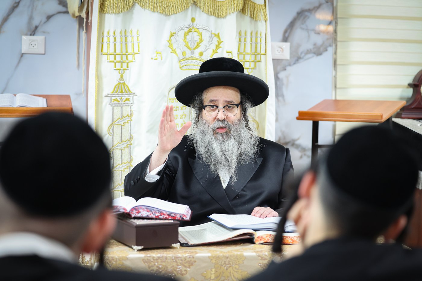פתיחת הזמן בישיבת מהרי"ט בבני ברק