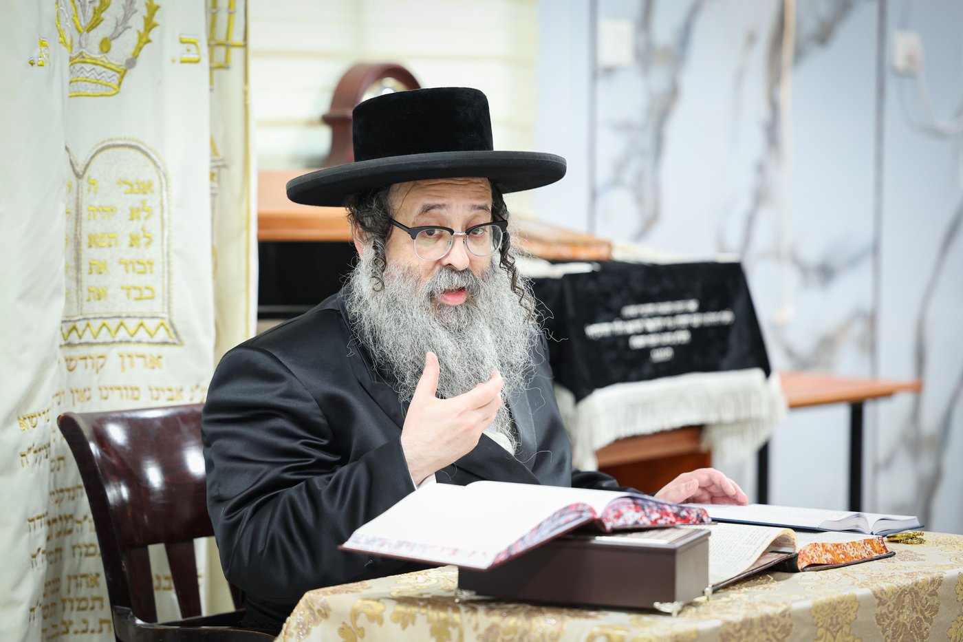 פתיחת הזמן בישיבת מהרי"ט בבני ברק