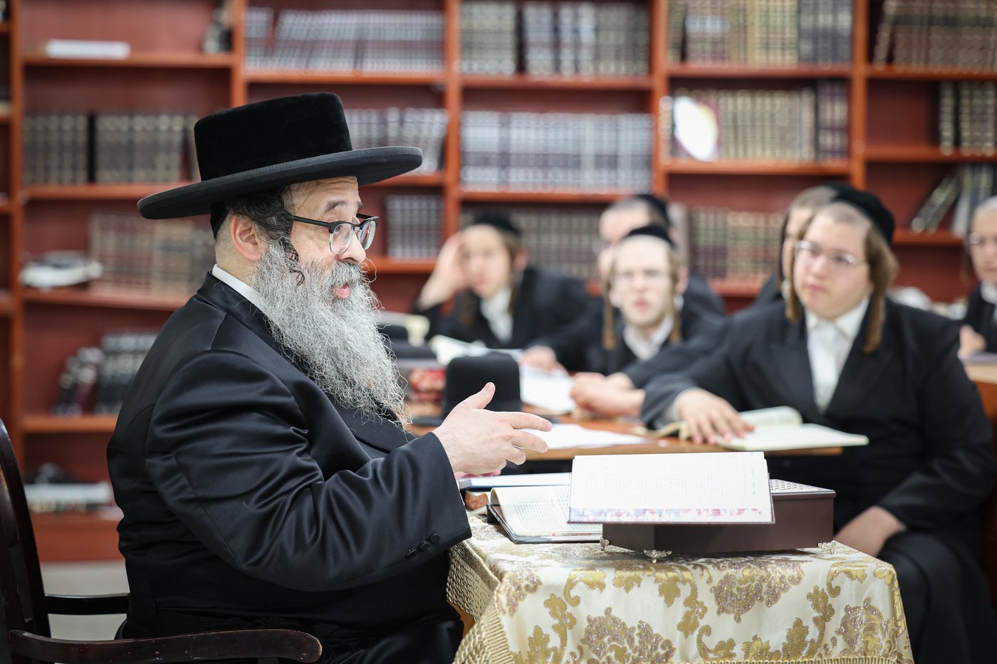 פתיחת הזמן בישיבת מהרי"ט בבני ברק