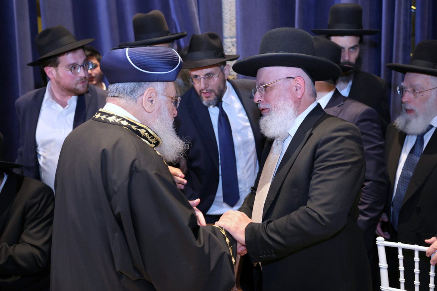 שמחת בר המצווה לנכד הראשל"צ הגר"י יוסף