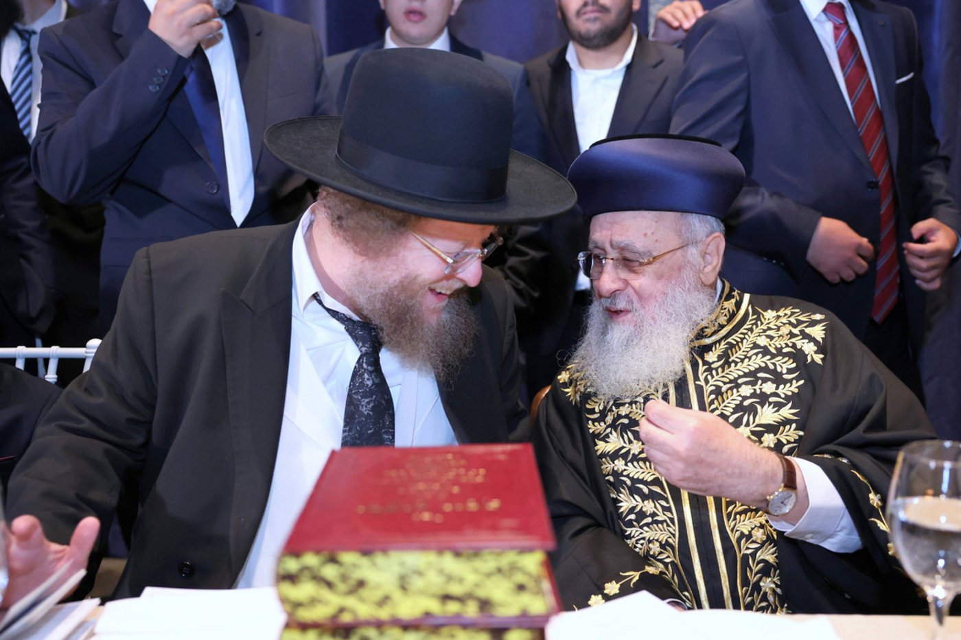 שמחת בר המצווה לנכד הראשל"צ הגר"י יוסף
