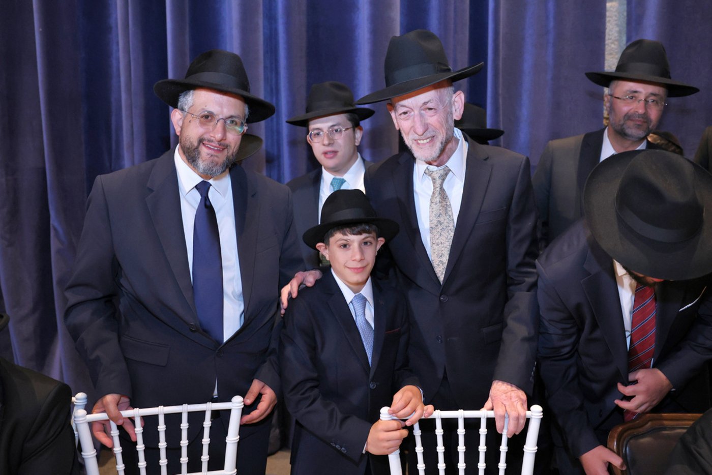 שמחת בר המצווה לנכד הראשל"צ הגר"י יוסף