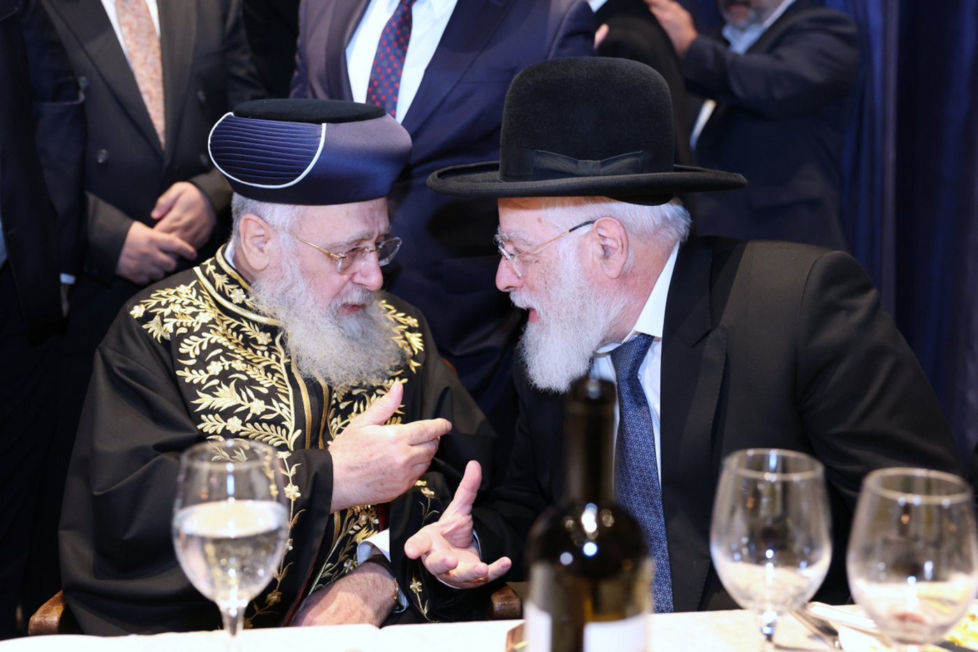 שמחת בר המצווה לנכד הראשל"צ הגר"י יוסף