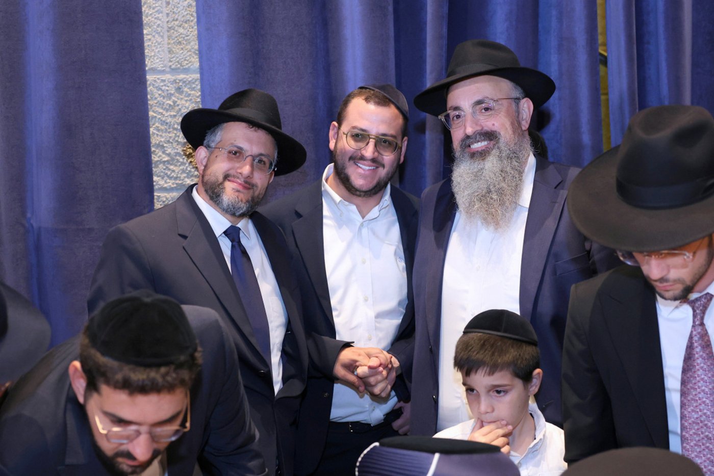 שמחת בר המצווה לנכד הראשל"צ הגר"י יוסף
