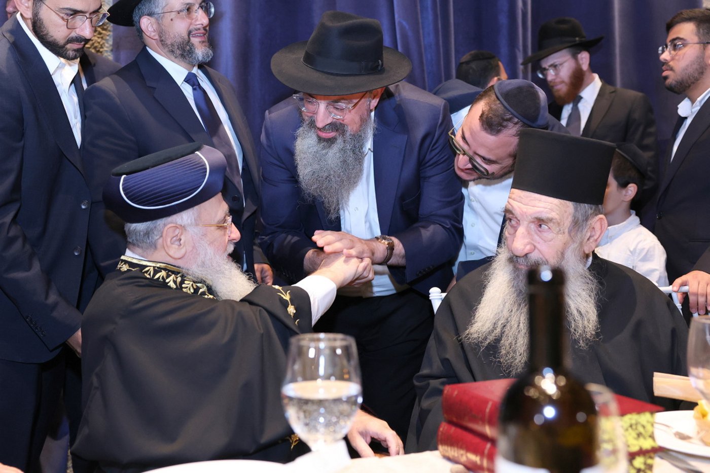 שמחת בר המצווה לנכד הראשל"צ הגר"י יוסף
