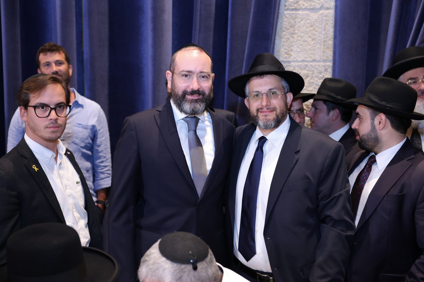 שמחת בר המצווה לנכד הראשל"צ הגר"י יוסף