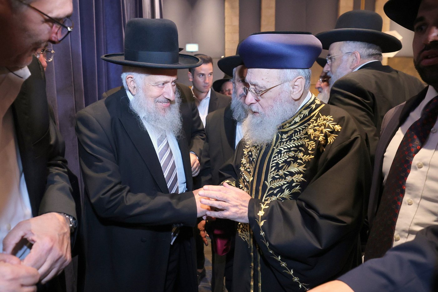 שמחת בר המצווה לנכד הראשל"צ הגר"י יוסף