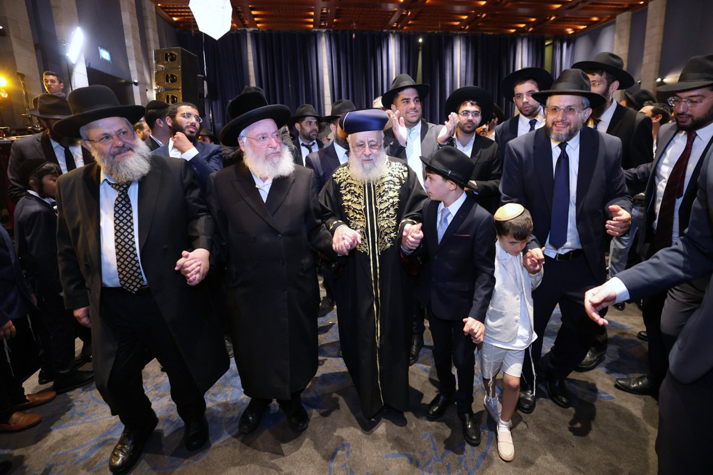 שמחת בר המצווה לנכד הראשל"צ הגר"י יוסף