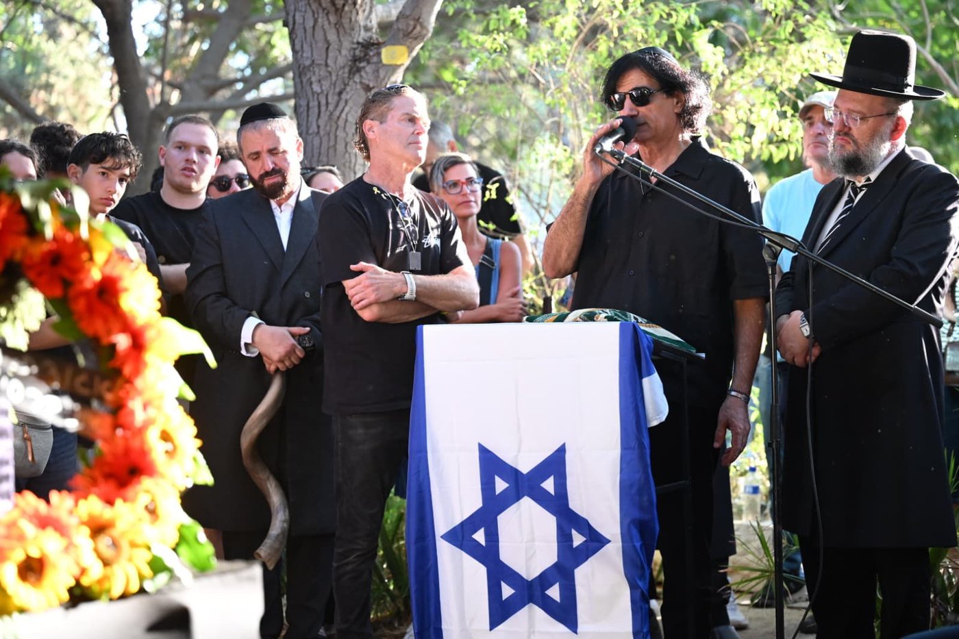 תיעוד ממסע הלווייה