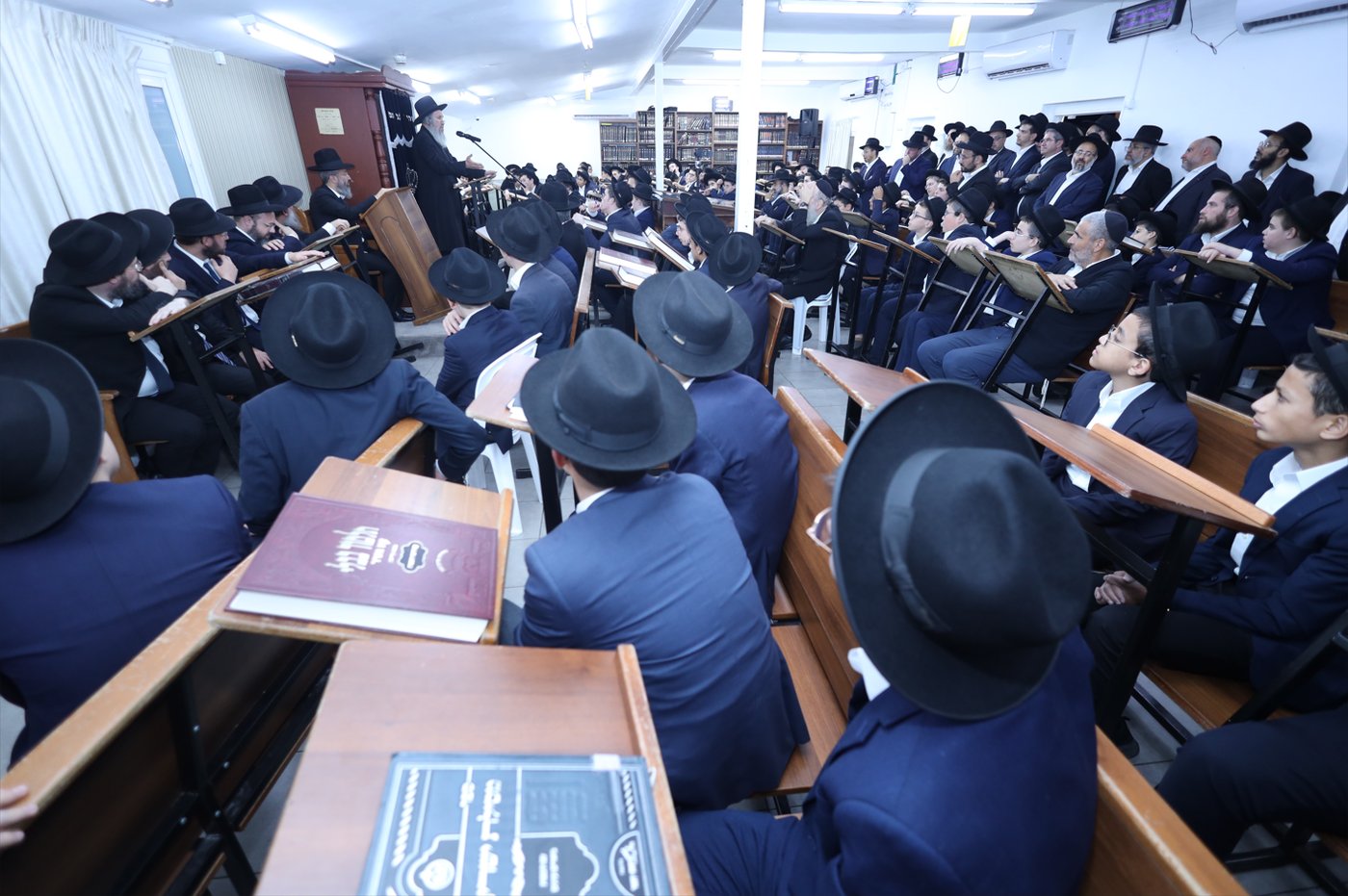 ראש הישיבה הגר"ד בפתיחת 'זמן אלול' בישיבת 'כהנא' בפתח תקווה